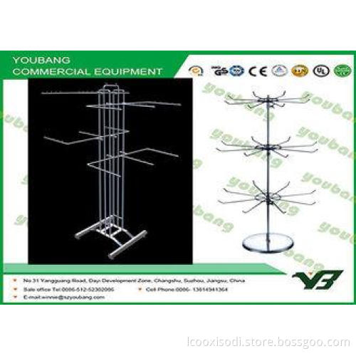 Steel Collapsible Clothes Rack , Underwear Rack Display for